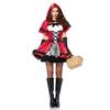 Leg Avenue - Gothic Red Riding Hood Costume - Red/Black Product image